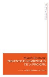 PREGUNTAS FUNDAMENTALES DE LA FILOSOFIA | 9788498363609 | HEIDEGGER, MARTIN