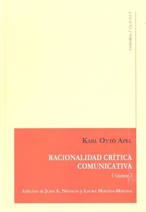 RACIONALIDAD CRITICA COMUNICATIVA | 9788490455692 | APEL, KARL-OTTO