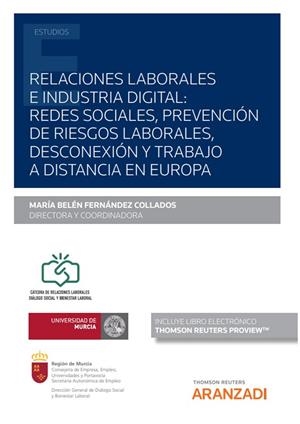 RELACIONES LABORALES E INDUSTRIA DIGITAL REDES SOCIALES PREVENCION DE | 9788413918679 | FERNANDEZ COLLADOS, M. BELEN