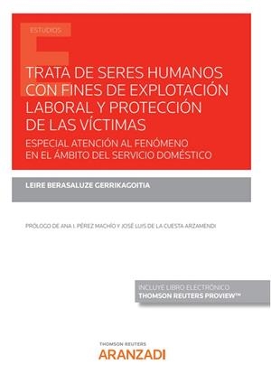 TRATA DE SERES HUMANOS CON FINES DE EXPLOTACION LABORAL Y PROTECCION DE LAS VÍCTIMAS | 9788413911663 | BACHMAIER WINTER, LORENA
