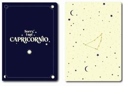 PACK 2 CUADERNOS GRAPADOS A6 HORÓSCOPO NEGRO - CAPRICORNIO | 8432715139119