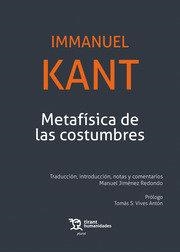 METAFÍSICA DE LAS COSTUMBRES | 9788418970092 | KANT, IMMANUEL