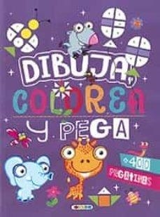DIBUJA COLOREA Y PEGA 1 | 9788418755668