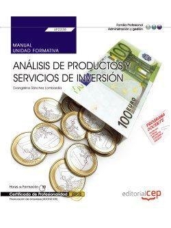 MANUAL. ANÁLISIS DE PRODUCTOS Y SERVICIOS DE INVERSIÓN (UF0338). CERTIFICADOS DE PROFESIONALIDAD. FINANCIACIÓN DE EMPRESAS (ADGN0108) | 9788468158419 | EVANGELINA SÁNCHEZ LOMBARDÍA