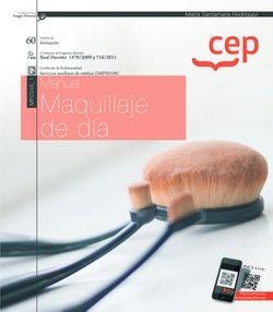 MANUAL. MAQUILLAJE DE DÍA (MF0346_1) CERTIFICADOS DE PROFESIONALIDAD. SERVICIOS AUXILIARES DE ESTÉTICA (IMPE0108) | 9788418543937 | SANTAMARIA RODRÍGUEZ, MARTA