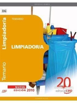 LIMPIADOR/A. TEMARIO | 9788468105567 | SIN DATOS