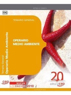 OPERARIO MEDIO AMBIENTE. TEMARIO | 9788468101750 | SIN DATOS