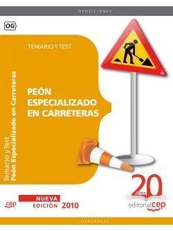 PEÓN ESPECIALIZADO EN CARRETERAS. TEMARIO Y TEST | 9788468102139 | SIN DATOS