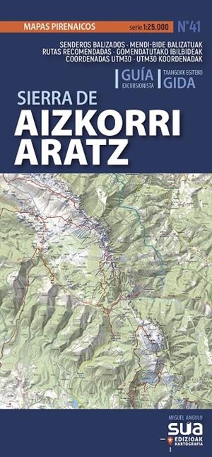 SIERRA DE AIZKORRI - ARATZ | 9788482168142 | ANGULO DORD, MIGUEL