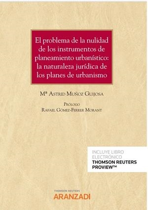 PROBLEMA DE LA NULIDAD DE LOS INSTRUMENTOS DE PLANEAMIENTO URBANISTICO | 9788413918341 | MUÑOZ GUIJOSA, M. ASTRID