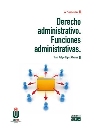 DERECHO ADMINISTRATIVO. FUNCIONES ADMINISTRATIVAS 2022 | 9788445443170 | LOPEZ ALVAREZ, LUIS FELIPE