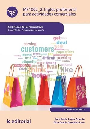 INGLES PROFESIONAL PARA ACTIVIDADES COMERCIALES. ACTIVIDADES DE VENTA | 9788411036146 | GONZALEZ LARA, ELISA