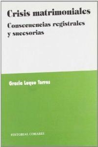 CRISIS MATRIMONIALES | 9788484445265 | LUQUE TORRES, GRACIA