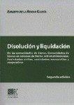 DISOLUCION Y LIQUIDACION. 2ª ED. | 9788481519914 | DE LA ROCHA GARCIA, ERNESTO