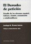 DERECHO DE PETICION, EL | 9788484440871 | ALVAREZ CARREÑO, SANTIAGO M.