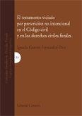 TESTAMENTO VICIADO POR PRETERICION NO INTENCIONAL, EL | 9788484447757 | GARROTE FERNANDEZ-DIEZ, IGNACIO