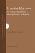 DOCTRINA DE LOS AUTORES, LA | 9788498360837 | RUBIO GARRIDO, TOMAS