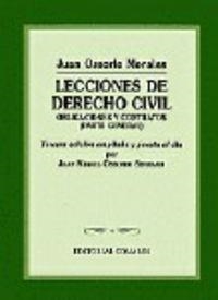 LECCIONES DE DERECHO CIVIL, 3ª ED. | 9788481513547 | OSSORIO MORALES, JUAN MIGUEL
