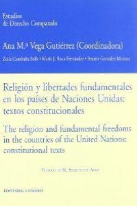 RELIGION Y LIBERTADES FUNDAMENTALES EN LOS PAISES DE NACIONES UNIDAS | 9788484442974 | VEGA GUTIERREZ, ANA MARIA