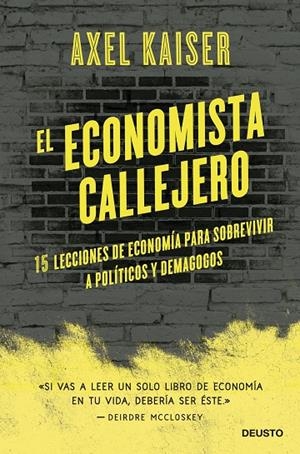 ECONOMISTA CALLEJERO, EL | 9788423433674 | KAISER BARENTS-VON HOHENHAGEN, AXEL