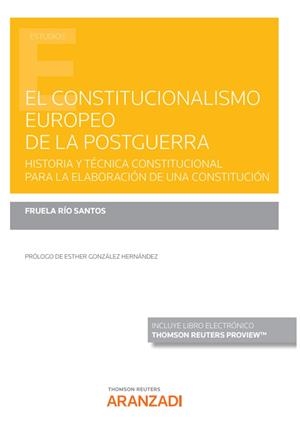 CONSTITUCIONALISMO EUROPEO DE LA POSTGUERRA | 9788411244237 | RIO SANTOS FRUELA