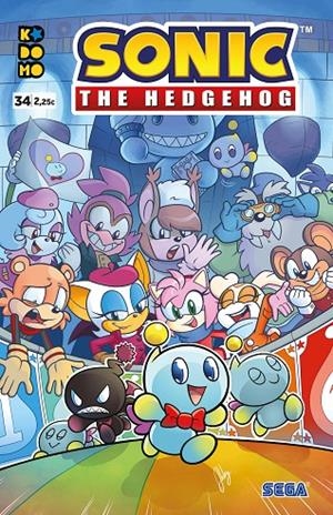 SONIC THE HEDGEHOG 34 | 9788419279576 | STANLEY, EVAN