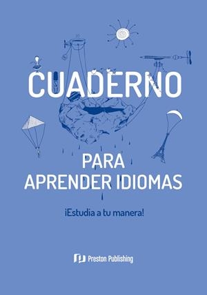 CUADERNO PARA APRENDER IDIOMAS AZUL | 9788366384880