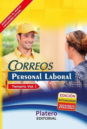 PERSONAL LABORAL DE CORREOS. TEMARIO. VOLUMEN I | 9788412245608 | GARCÍA RODRÍGUEZ, JOSÉ