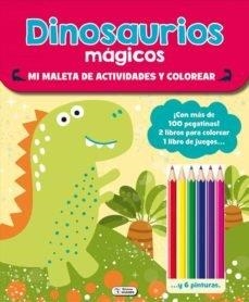 MALETA DE ACTIVIDADES Y COLOREAR - DINOSAURIOS | 9788491788829