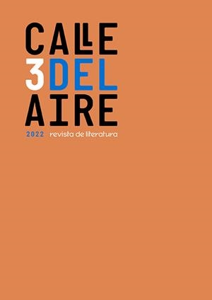 CALLE DEL AIRE. REVISTA DE LITERATURA. 3 | 9788419231451 | VARIOS AUTORES