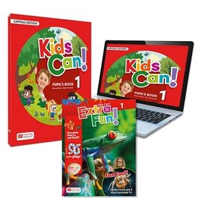 KIDS CAN! 1 PUPIL'S BOOK & EXTRAFUN : LIBRO DEL ALUMNO VERSIÓN MAYÚSCULA IMPRESO | 9781035103515 | OMEROND, MARK / SHAW, DONNA
