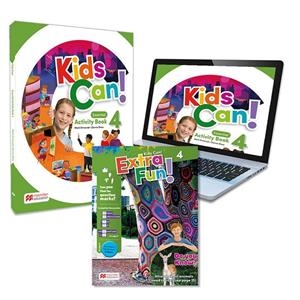 KIDS CAN! 4 ESSENTIAL ACTIVITY BOOK, EXTRAFUN & PUPIL'S APP: VERSIÓN DIGITAL | 9781380053206 | OMEROND, MARK / SHAW, DONNA