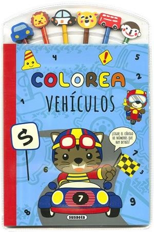 COLOREA VEHÍCULOS | 9788467786415 | SUSAETA, EQUIPO