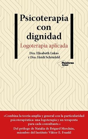 PSICOTERAPIA CON DIGNIDAD | 9788418927881 | LUKAS, ELISABETH