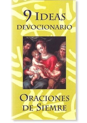 9 IDEAS DEVOCIONARIO ORACIONES DE SIEMPRE | 9788461386666