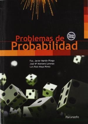 PROBLEMAS DE PROBABILIDAD | 9788497325011 | PLIEGO, MARTIN