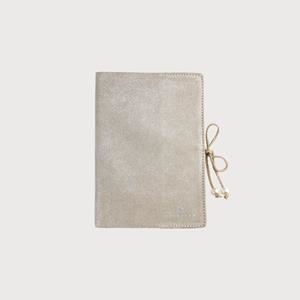 LLIBRETA PELL A5 NIZA BEIG PURPURINA | 8435650900707