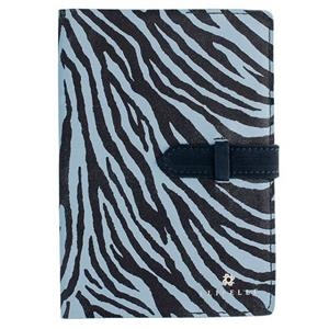 LLIBRETA A5 PELL TUNEZ BLAVA/NEGRE | 8435650900929