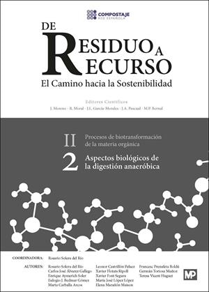 ASPECTOS BIOLÓGICOS DE LA DIGESTIÓN ANAERÓBICA II.2 | 9788484767008 | RED ESPAÑOLA DE COMPOSTAJE