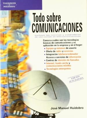 TODO SOBRE COMUNICACIONES | 9788428328371 | HUIDOBRO MOYA, JOSÉ MANUEL