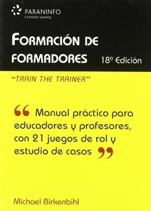 FORMACIÓN DE FORMADORES | 9788428331500 | BIRKENBIHL, MICHAEL