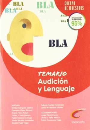 TEMARIO AUDICIÓN Y LENGUAJE. OPOSICIONES. CUERPO DE MAESTROS | 9788428381031 | CASANOVA VEGA, PABLO / FEITO BLANCO, JAVIER JOSÉ / FUERTES FERNANDEZ, SABELA / LOPEZ ALVAREZ, OSWALD