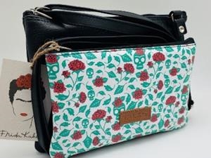 BOLSO PELL RECTANGULAR FRIDA KAHLO LUGUPELL | 0000999910840