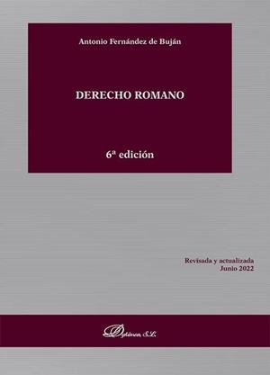 DERECHO ROMANO | 9788411223225 | FERNANDEZ DE BUJAN, ANTONIO