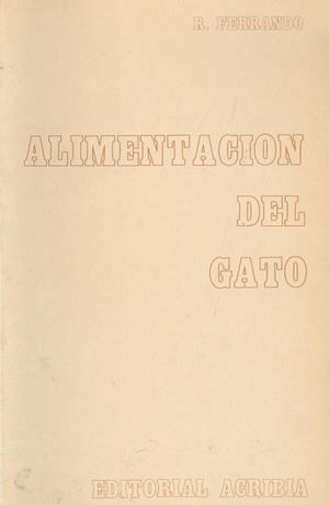 ALIMENTACIÓN DEL GATO | 9788420004969 | FERRANDO, R.