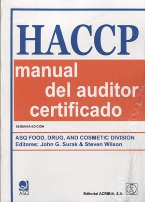 HACCP | 9788420011745 | ASQ FOOD, DRUG, AND COSMETIC DIVISION