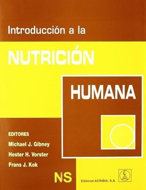 INTRODUCCIÓN A LA NUTRICIÓN HUMANA | 9788420010472 | GIBNEY, MICHAEL J.