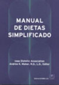 MANUAL DE DIETAS SIMPLIFICADO | 9788420011066 | MAHER, ANDREA K.