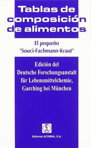 PEQUEÑO SOUCI-FACHMANN-KRAUT, EL | 9788420008653 | SOUCI, S. W. / FACHMANN, W. / KRAUT, H.