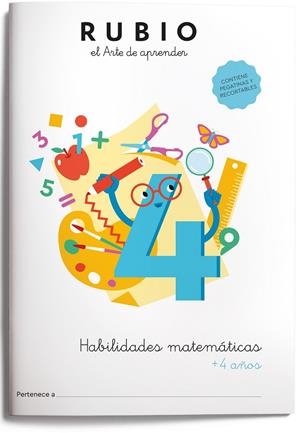 HABILIDADES MATEMATICAS +4 AÑOS | 9788417427740 | ENRIQUE RUBIO POLO SLU/GUILLÉN HERNÁNDEZ, ANA MARÍA/MONTERO HONORATO, MARTA